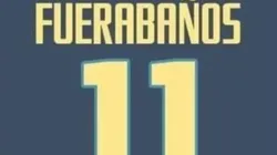 Una de las imágenes que exigen la salida de Santiago Baños en redes sociales.