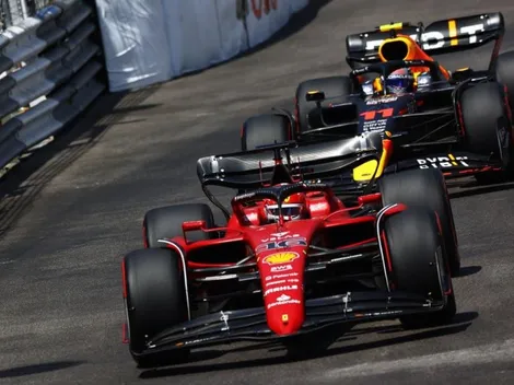 ¡Festeja Checo Pérez y Red Bull! Ferrari pone en dificultades a Leclerc con un cambio