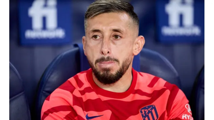 Héctor Herrera se quedó en la banca en su último partido con Atlético de Madrid.