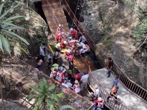 VIDEO: ¿Por qué cayó el puente colgante en Cuernavaca? Esto es lo que se sabe