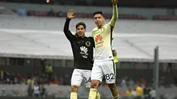 Diego Lainez y Edson Álvarez con América en el torneo Clausura 2017.