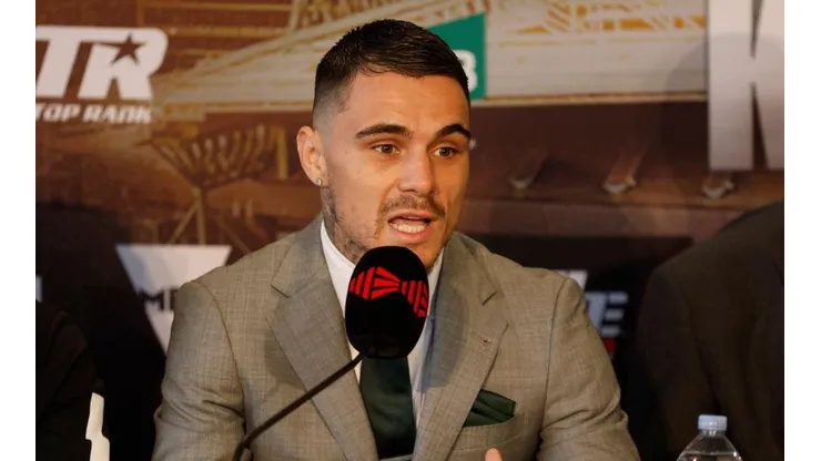 George Kambosos Jr tundió a Ryan Garcia.