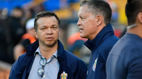 Mariano Varela con Ricardo Peláez.