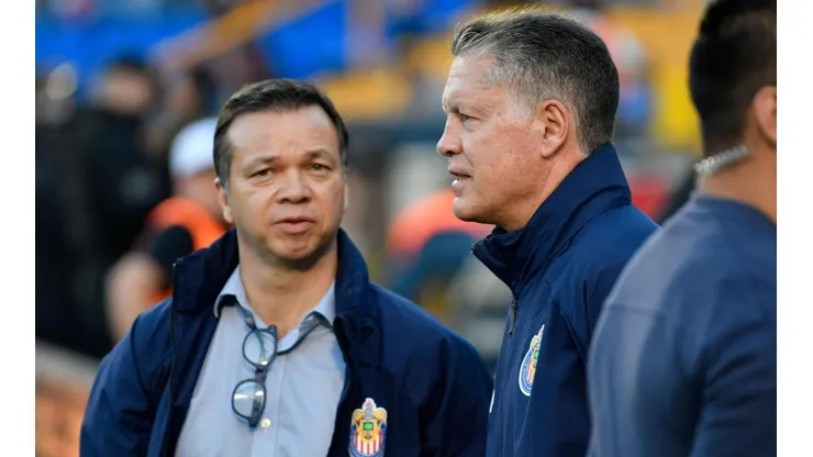 Mariano Varela con Ricardo Peláez.