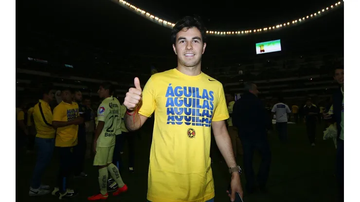 Checo es un gran aficionado del América.