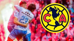 América avanza por su zaguero.