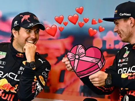 Checo le pide a Verstappen que lo siga amando