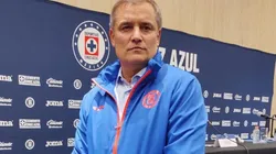 Diego Aguirre habló tras ser presentado como DT de Cruz Azul.