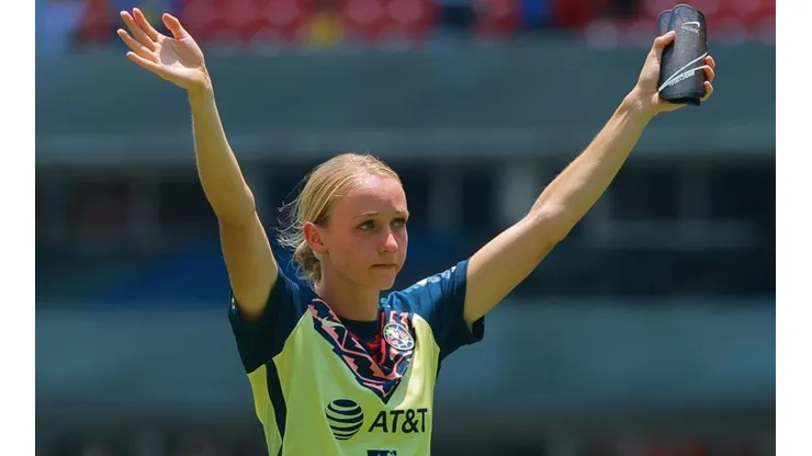 Sarah Luebbert, una extranjera que se convirtió en ídola. (Foto: imago7)