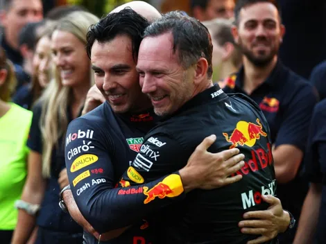 Horner halagó a Sergio Pérez y dio pistas sobre su futuro