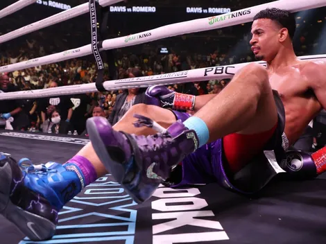 Noqueado y todo, Rolando Romero volvió a decirse mejor que Gervonta Davis