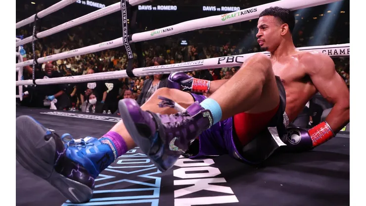 Noqueado y todo, Rolando Romero volvió a decirse mejor que Gervonta Davis