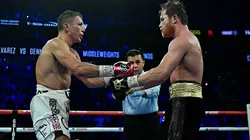 Canelo empató y ganó en sus dos duelos ante Golovkin.