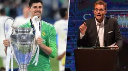 Courtois trolleó a Faitelson por un tuit antimadridista