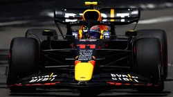 El mexicano se fue contra el muro de contención