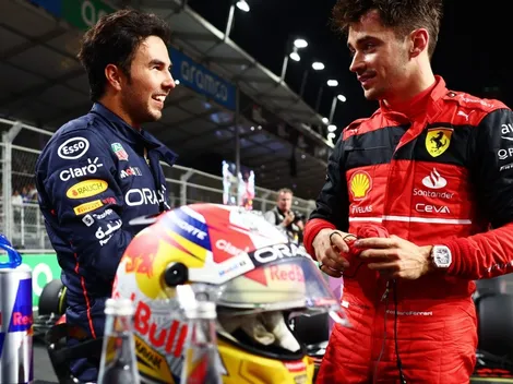 Charles Leclerc opinó sobre la orden de Red Bull con Checo Pérez y Max Verstappen