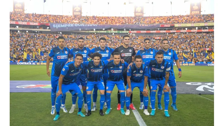 La última alineación de Cruz Azul en el torneo Clausura 2022.