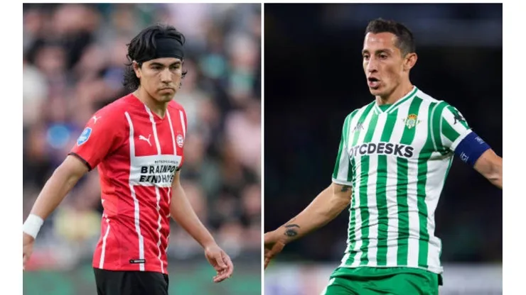 Erick Gutiérrez y Andrés Guardado con PSV y Betis.
