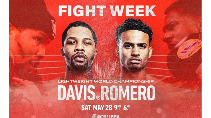 Gervonta Davis vs Rolando Romero: Cartelera completa con presencia mexicana