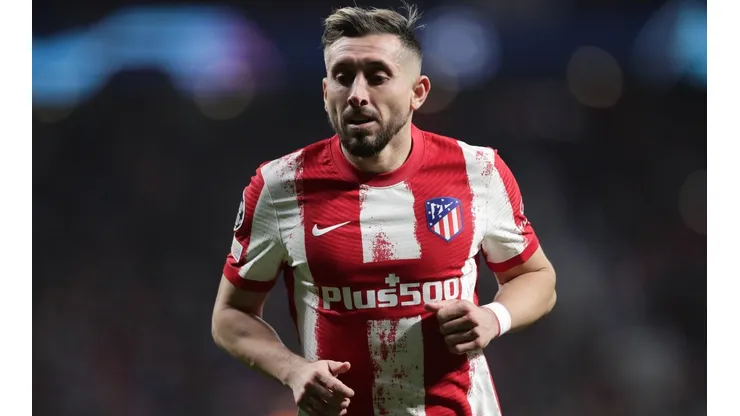 Héctor Herrera no jugó en el último partido de la temporada del Atleti.
