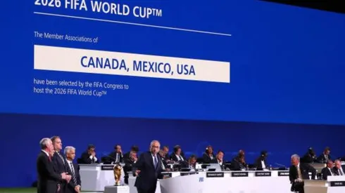 La elección de la triple candidatura para el Mundial de 2026 en el 68 Congreso de la FIFA.