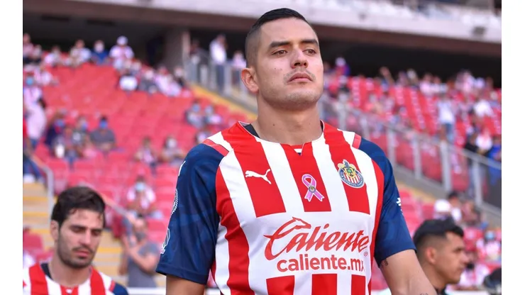 Sergio Flores su tercer torneo con Chivas en Liga MX.