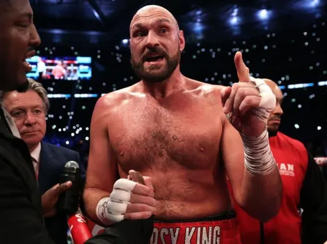 ¡Locura en Francia! Tyson Fury es filmado alcoholizado y atacando un taxi