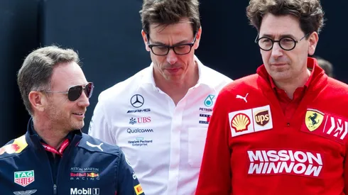 Horner, Wolff y Binotto, los 'pesos pesados' de la F1.
