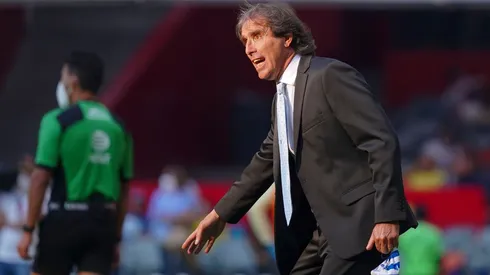 Almada en su última visita al Estadio Azteca con Pachuca.