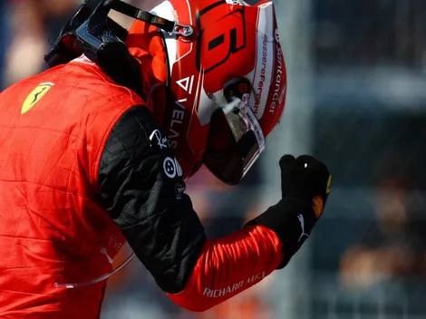Video: Charles Leclerc estrelló un Ferrari de Niki Lauda en una exhibición realizada en Mónaco