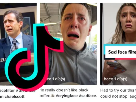 ¿Cómo usar el filtro viral llorando o cara triste en TiTok?