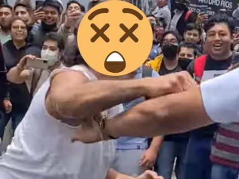Pelea de profesor del IPN y alumno ya tiene VIDEO musicalizado y memes