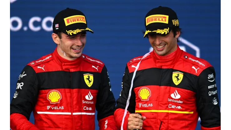 Charles Leclerc y Carlos Sainz se preparan para el Gran Premio de Barcelona.