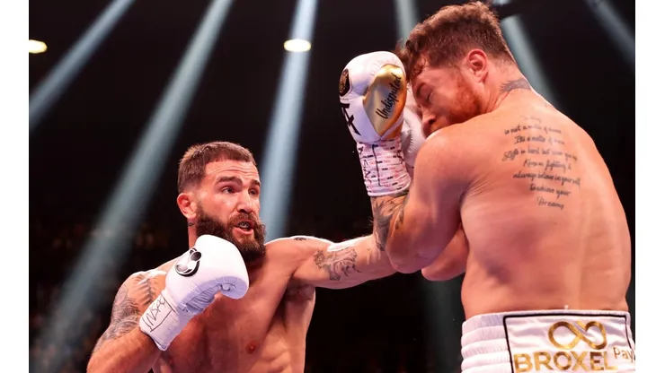 Fuerte mensaje de Caleb Plant a Canelo Álvarez.