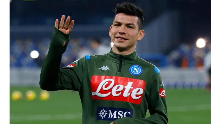 Hirving Lozano, por el momento, es jugador del Napoli.