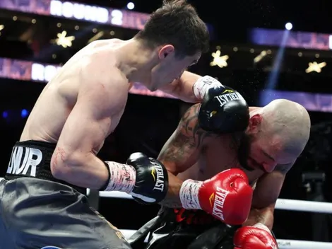 Canelo y Bivol no subieron al ring y llegó el primer KO de la noche