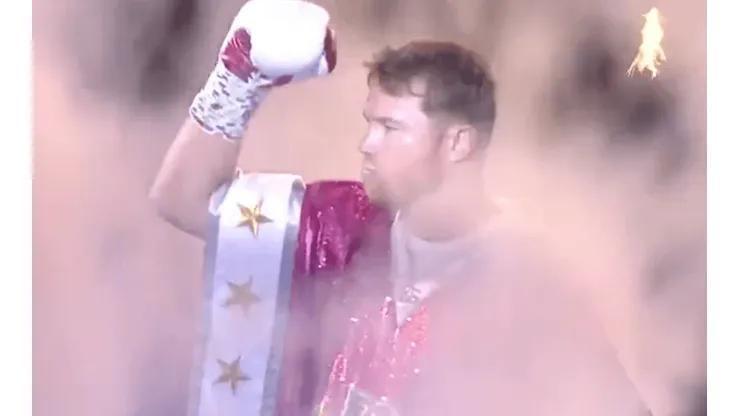 Mariachis, bailarinas, The final contdown y puro Dolce & Gabbana: Al ringwalk de Canelo Álvarez no le faltó nada
