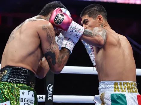 Canelo Álvarez no llegó al estadio y en Las Vegas se dio la primera victoria mexicana