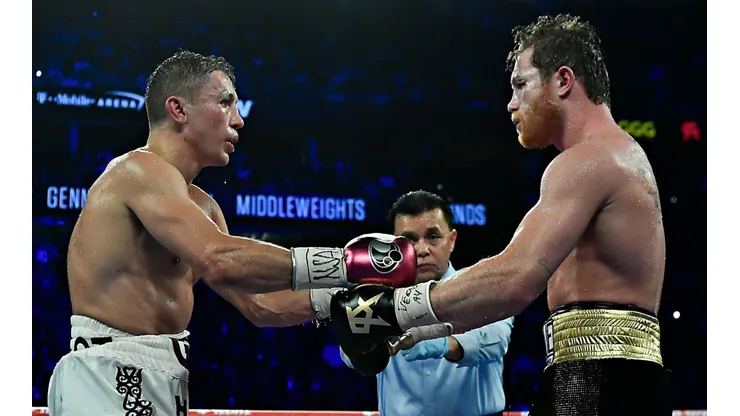 Canelo estaría más cerca de enfrentar al kazajo en el Allegiant Stadium