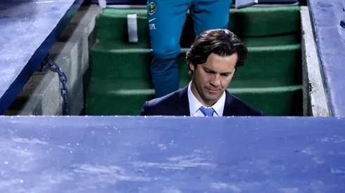 Santiago Solari en su última visita al estadio Olímpico Universitario.