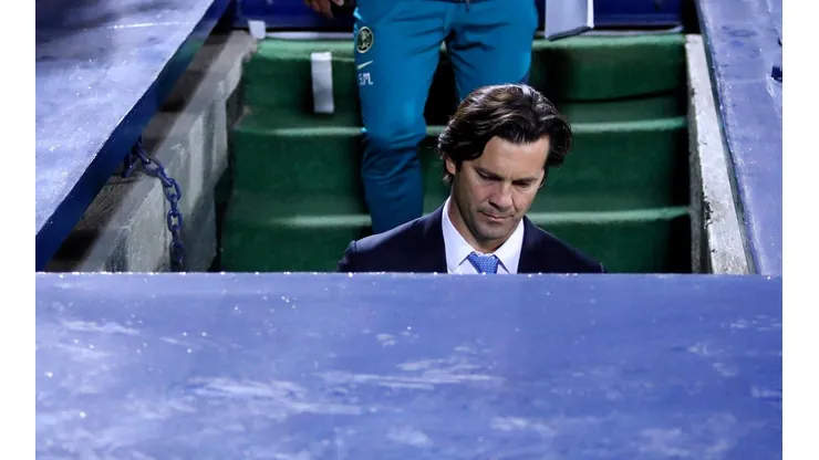 Santiago Solari en su última visita al estadio Olímpico Universitario.