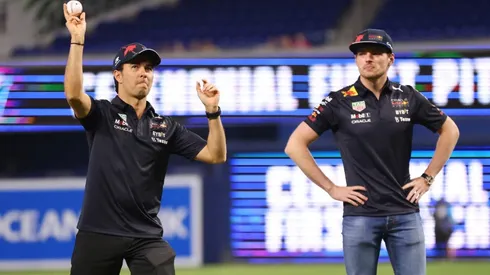 El mexicano y el neerlandés fueron los invitados de lujo de los Marlins