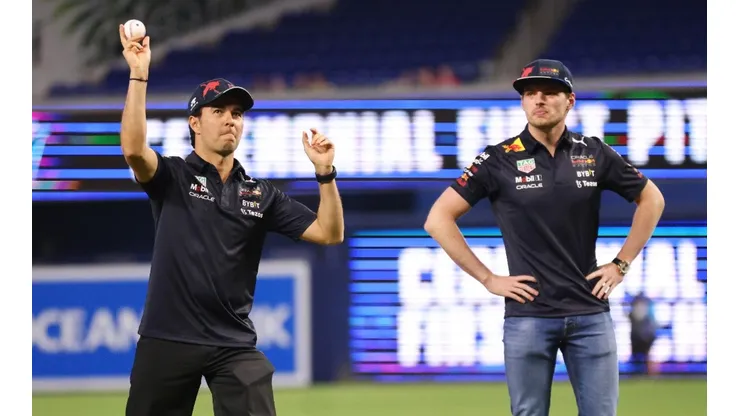 El mexicano y el neerlandés fueron los invitados de lujo de los Marlins