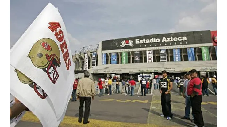 La visita de los San Francisco 49ers al estadio Azteca en 2005.