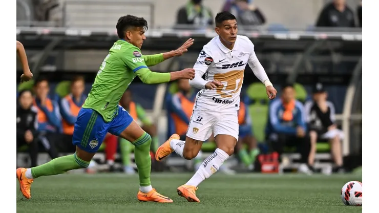 Seattle Sounders Pumas Xavier Arreaga Favio Álvarez Concachampions 2022