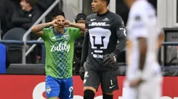 Raúl Ruidíaz Seattle Sounders vs Pumas Concachampions 2022