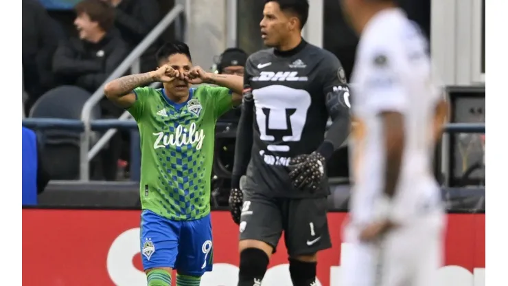Raúl Ruidíaz Seattle Sounders vs Pumas Concachampions 2022