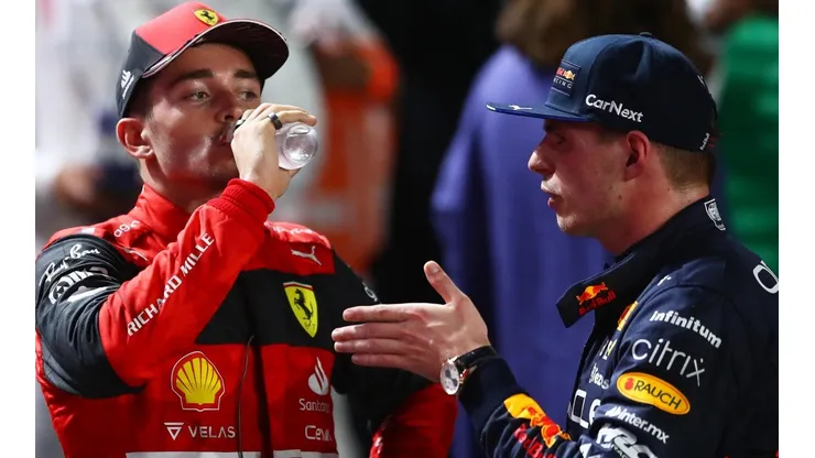 Max Verstappen y Charles Leclerc, candidatos al título mundial 2022.