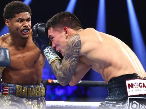 ¡Paliza! Shakur Stevenson dejó en ridículo a Óscar Valdez