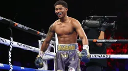 La fanfarroneada de Shakur Stevenson en el último asalto ante Oscar Valdez